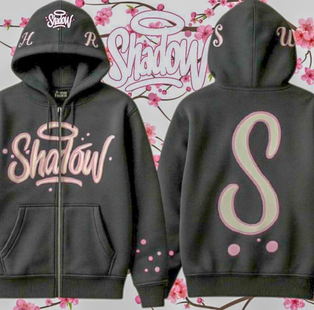 Streetwear hoddie grey designad