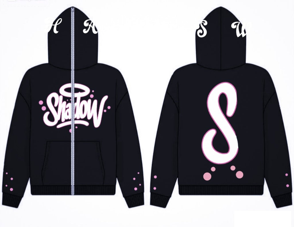 Streetwear hoddie grey designad