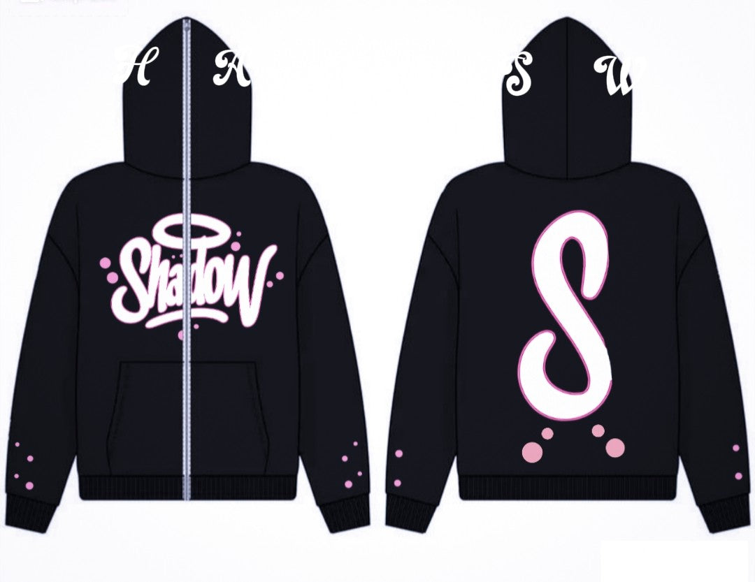 Streetwear hoddie grey designad