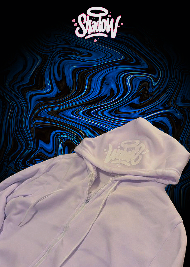 White shadow hoodie LIMITED EDITION