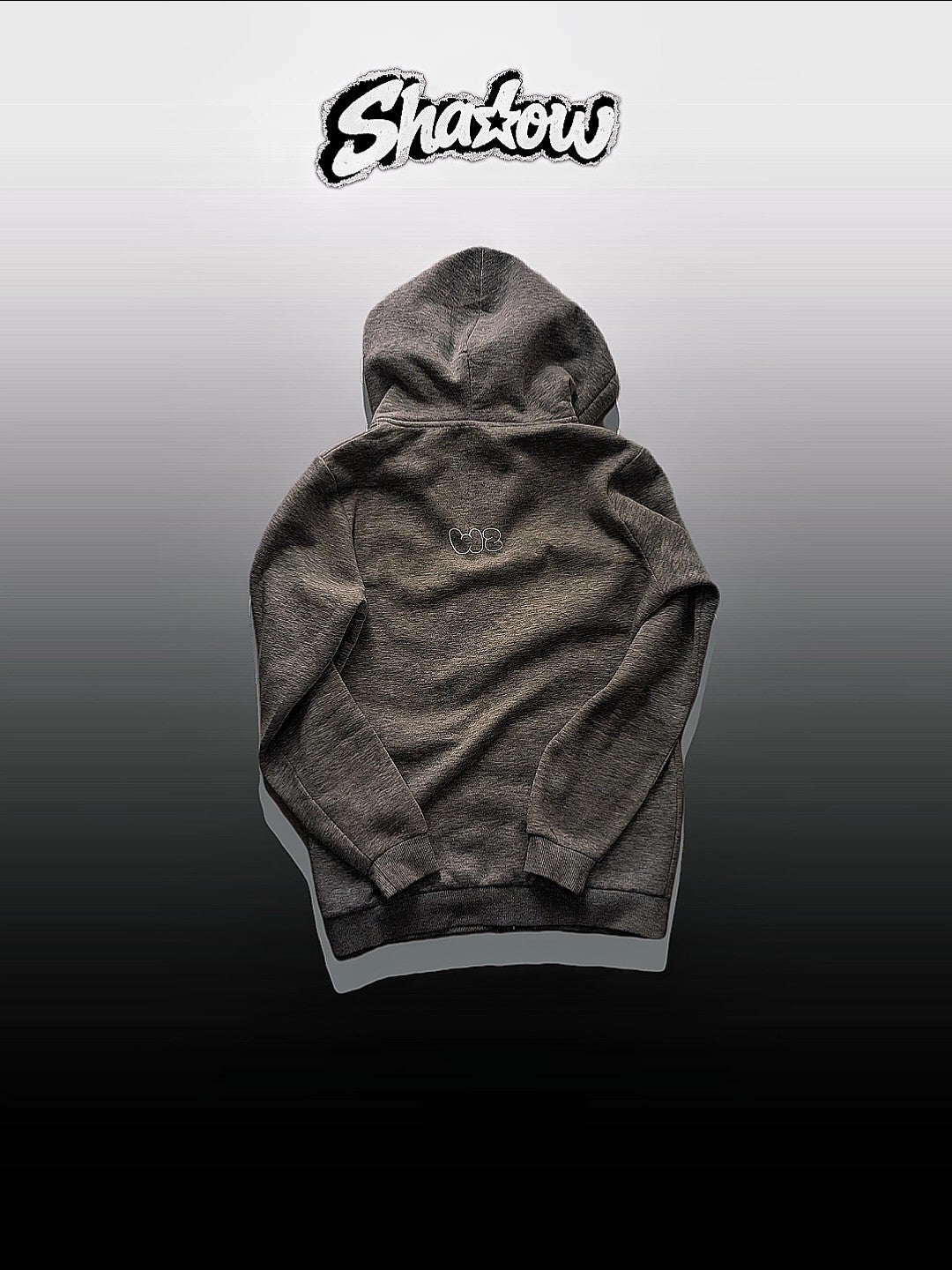 Gray and White shadow hoodie LIMITED EDITION