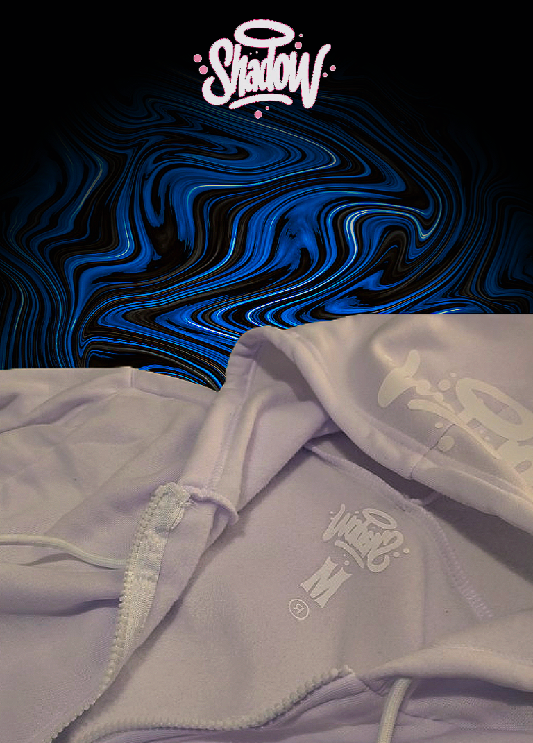 White shadow hoodie LIMITED EDITION