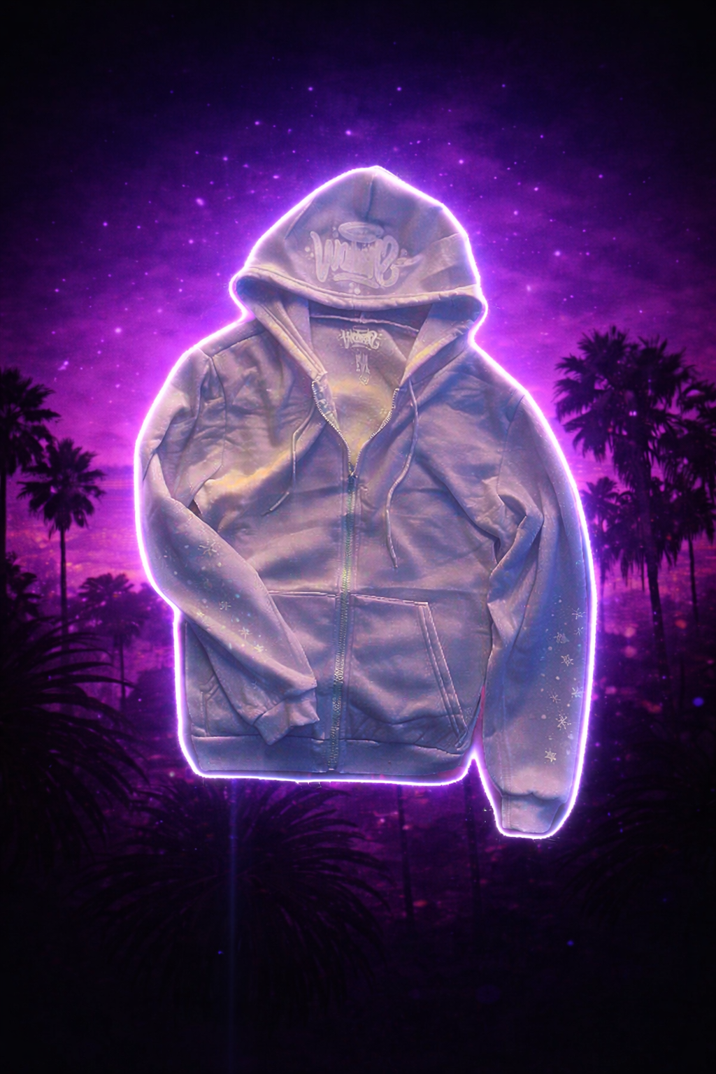 White shadow hoodie LIMITED EDITION