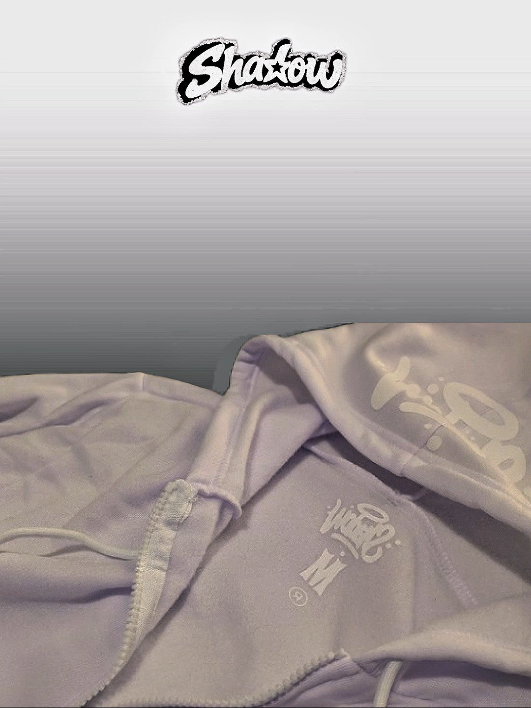 White shadow hoodie LIMITED EDITION